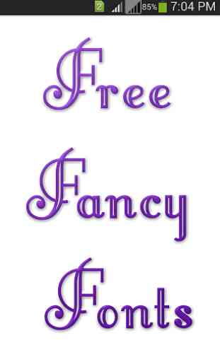 Free Fancy Fonts 1
