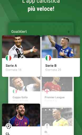 GoalAlert Calcio Risultati in Diretta Serie A 1