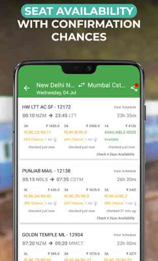 IRCTC train Booking, Indian Rail Train PNR Status 3