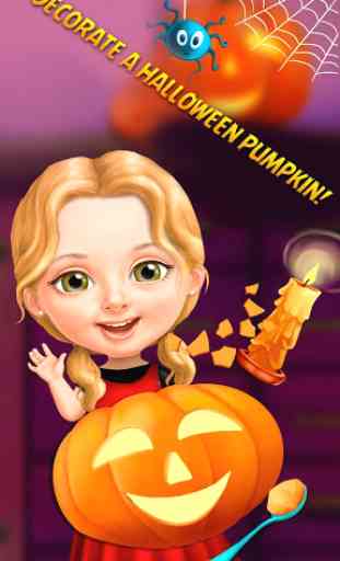 Sweet Baby Girl Halloween Fun 4