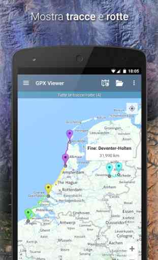 GPX Viewer - Tracce, Rotte e Waypoint 2