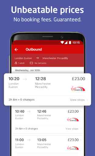 Virgin Trains: Tickets & Times 2