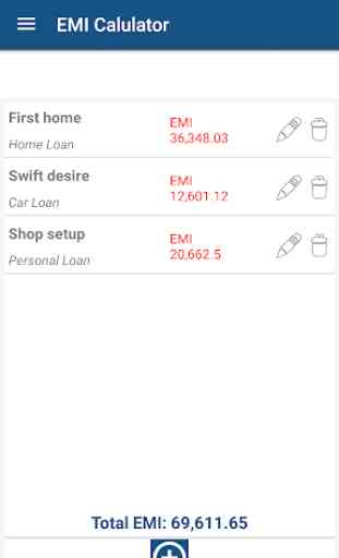 EMI Calculator for bank loans 3