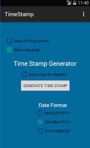 Time Stamp Generator 1