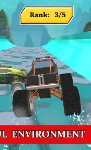 Water Park Truck Stunts and Race : Water Adventure 1