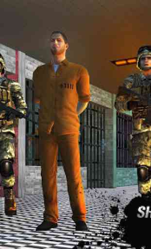 ArmyBus Prisoner Transport :3D Bus Simulator Games 4