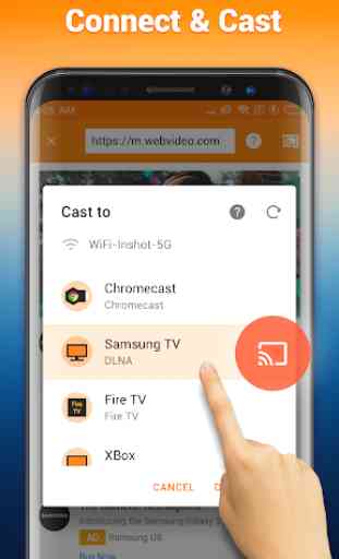 Cast to TV: Chromecast, Roku, Fire TV, Xbox, IPTV 3