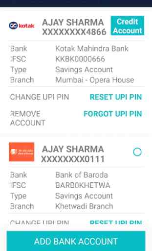 Cointab - BHIM UPI, Mobile Banking, Bank Balance 2