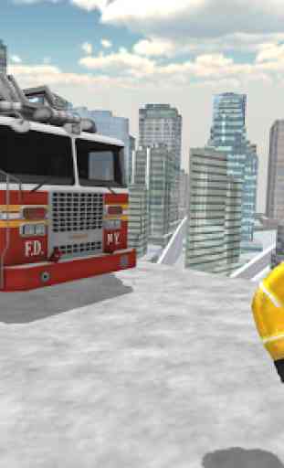 Fire Truck Driving Simulator 4