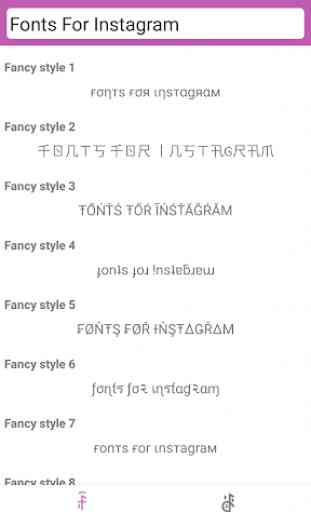 Cool Fonts for Instagram, Facebook, Twitter, ... 1
