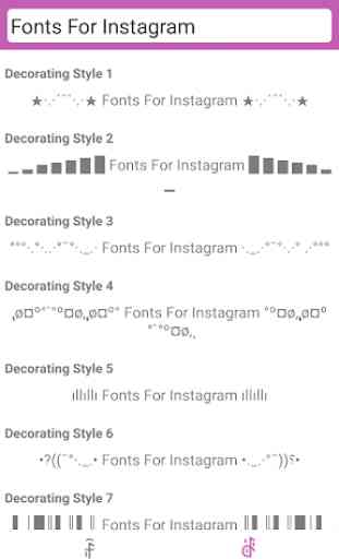 Cool Fonts for Instagram, Facebook, Twitter, ... 3