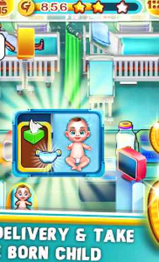 Pregnant mom & Newborn Baby Care Center game 3