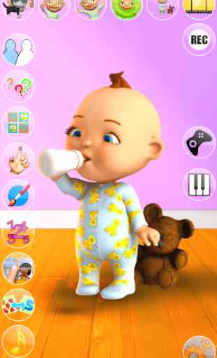 Talking Baby Games with Babsy 2