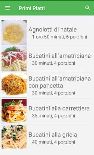 Primi piatti ricette di cucina gratis in italiano 1