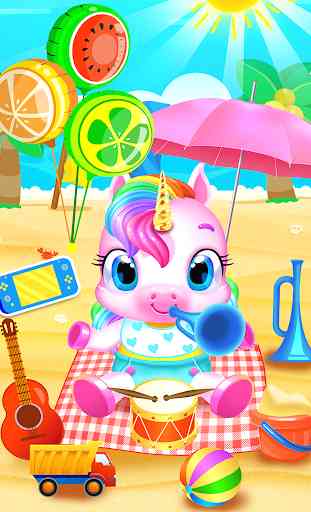 My Baby Unicorn - Magical Unicorn Pet Care Games 3