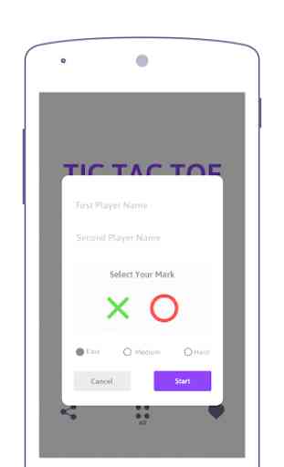 Tic Tac Toe Multiplayer Board Game  O or X 3