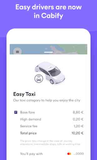 Easy Taxi, a Cabify app 1