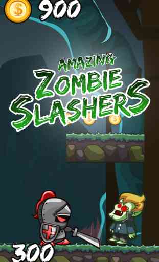 Amazing Zombie Slashers - Knights vs Zombies in Terra del Walking Un-Dead 1