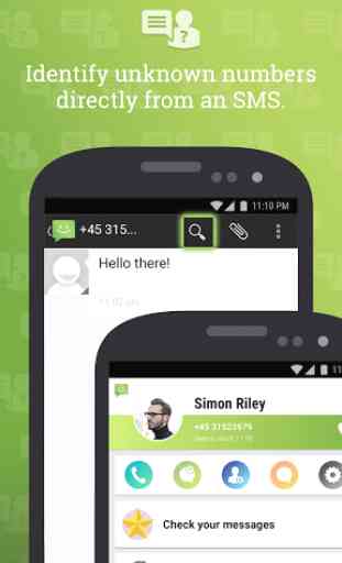 SMS from Android 4.4 with Caller ID 2