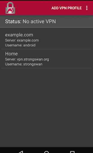 strongSwan VPN Client 1