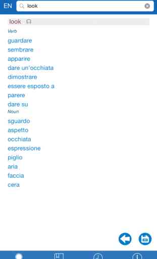 Italiano <>  Inglese Dizionario + Allenatore vocabolario 2