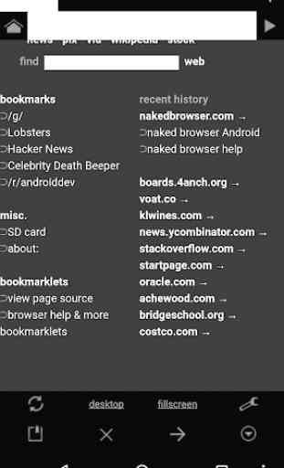 Naked Browser web browser LTS 1