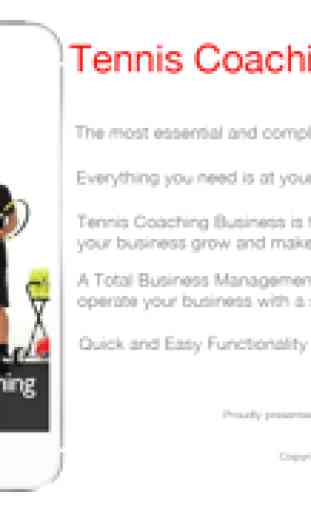 Tennis Coaching Business - soluzione di gestione aziendale 1