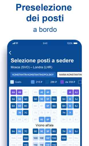 Aeroflot – Biglietti online 4