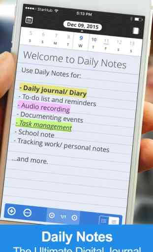 Daily Notes + Tasks 1