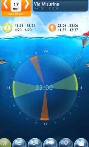 Pesca Deluxe - I migliori orari per pescare e Calendario di Pesca 1