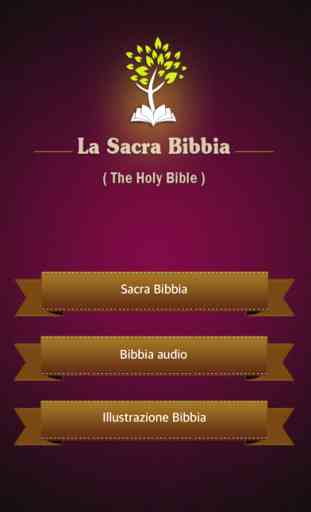 Italian Bible- La Sacra Bibbia con Audio 1