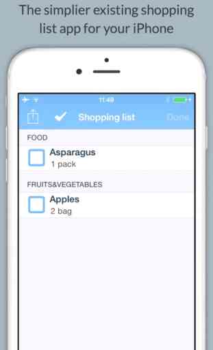 LiShop (Remember shopping) your shopping list 1