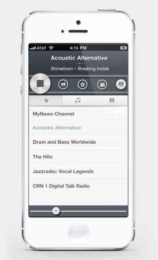OneTuner Pro Radio per iPhone, iPad, iPod Touch - tunein to 65 generi! 2