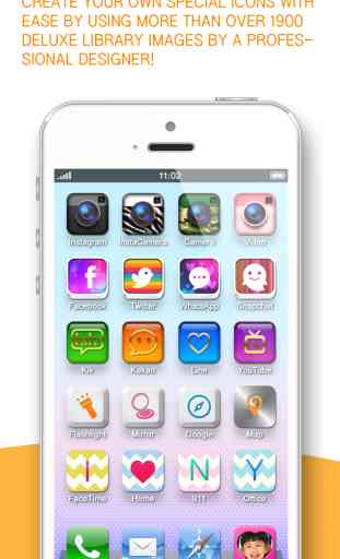 Un tocco di chiamata, messaggio, URL, casa scorciatoia icona schermo (iFavorite Pro: per Instagram, Snapshat, WhatsApp and iOS7 ) 4