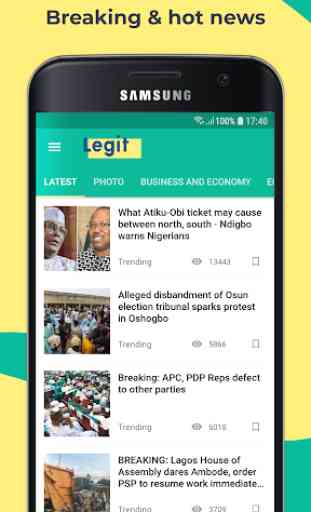 Nigeria News NAIJ Legit.ng: Breaking Latest Legit 1