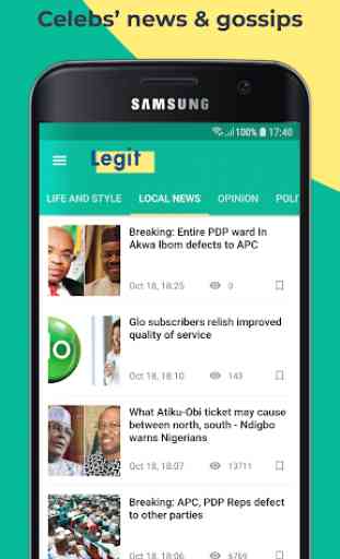 Nigeria News NAIJ Legit.ng: Breaking Latest Legit 3