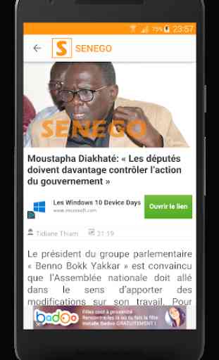 Senego: Notizie in Senegal 2