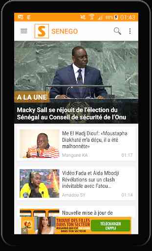 Senego: Notizie in Senegal 3