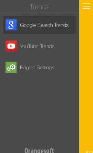Trends - an App for Google and YouTube Trends 4