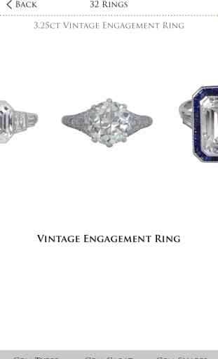 Anelli di fidanzamento Vintage - provarlo su - gioielli con diamanti immobiliare 3