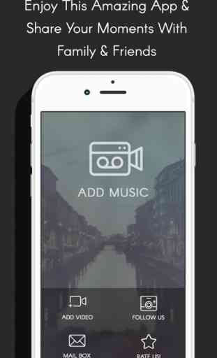 Aggiungi Video to Music - Merge audio di sottofondo, Movie Maker e editor video gratuito 3