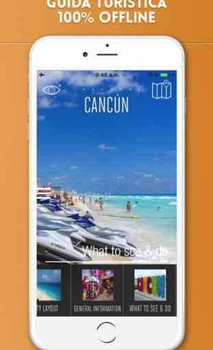 Cancún Guida Turistica con Mappe Offline 1