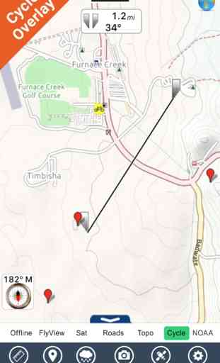 Death Valley National Park - GPS Map Navigator 2