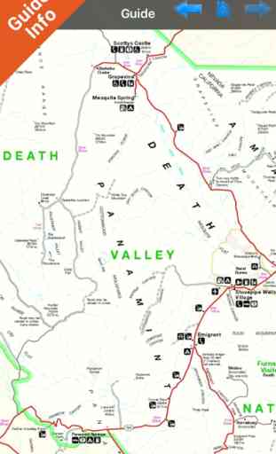 Death Valley National Park - GPS Map Navigator 3