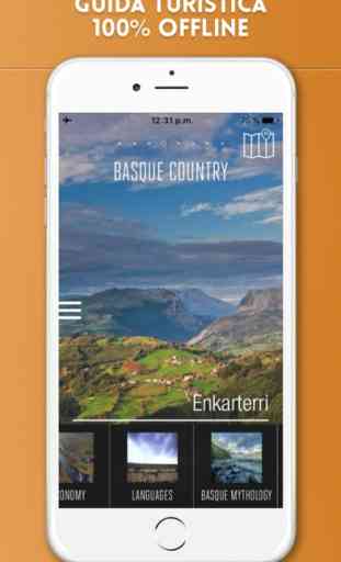 Paesi Baschi Guida Turistica con Mappe Offline 1