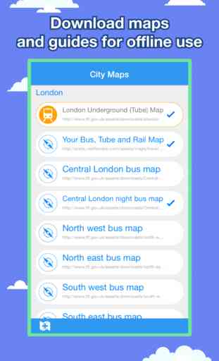 London City Maps Lite - Scopri LON con Tube, Bus e Guide Turistiche. 1