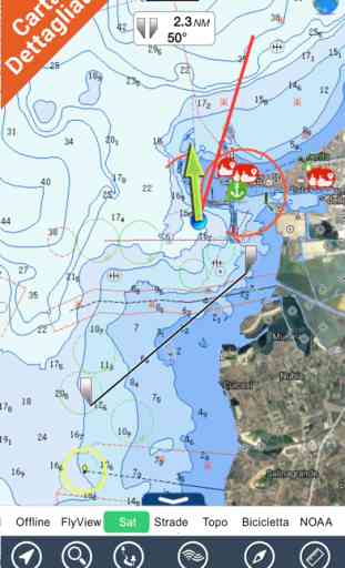 Marine : Isola d'Elba HD - GPS Map Navigator 1