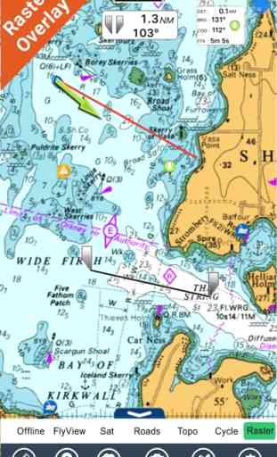 Scotland Nautical Chart HD GPS 1