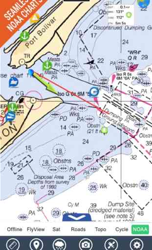 Texas Nautical Charts GPS - HD 1