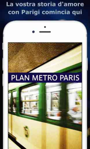 Mappa della Metro di Parigi 1